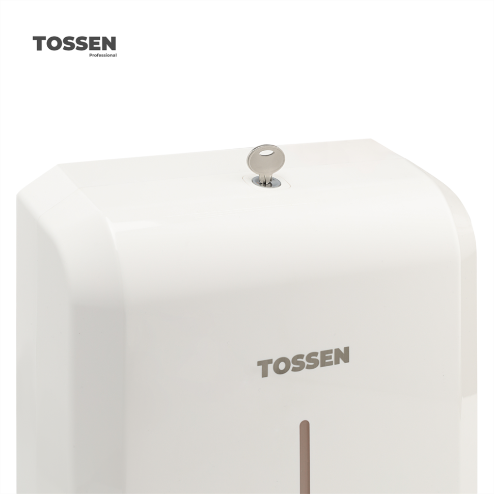 TOSSEN Z-7336 PW - диспенсер бумажных полотенец (коллекция «Классический белый»)  