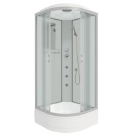 Душевая кабина Niagara Classic NG-3302-14G (100х100х215) средний поддон(26см),стекло матовое,4 места