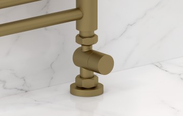Вентиль прямой под шестигранник (G 1/2" НР х G 3/4" НГ)