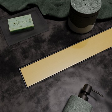 Душевой лоток Veconi Stesso Gold 600