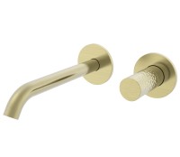 Смеситель для раковины Aura VBFW-6AU1BG встраиваемый, брашированное золото