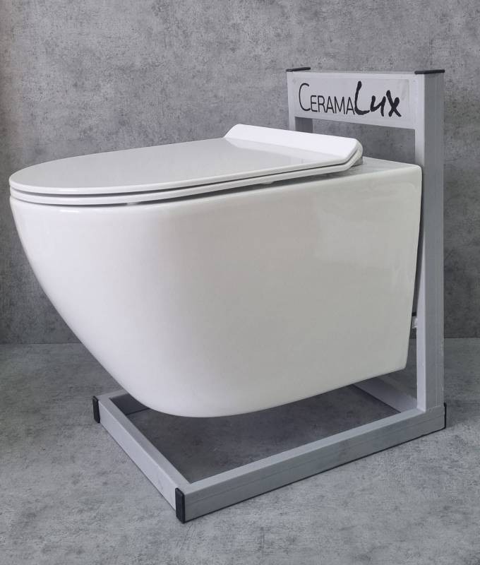 Унитаз подвесной CeramaLux 2196 -2