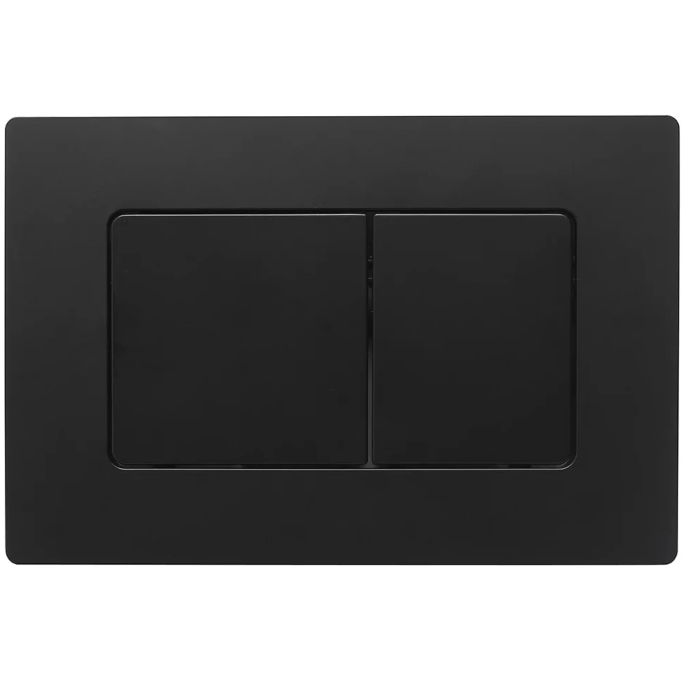 Кнопка смыва Veconi FLUSH V8, чёрный матовый